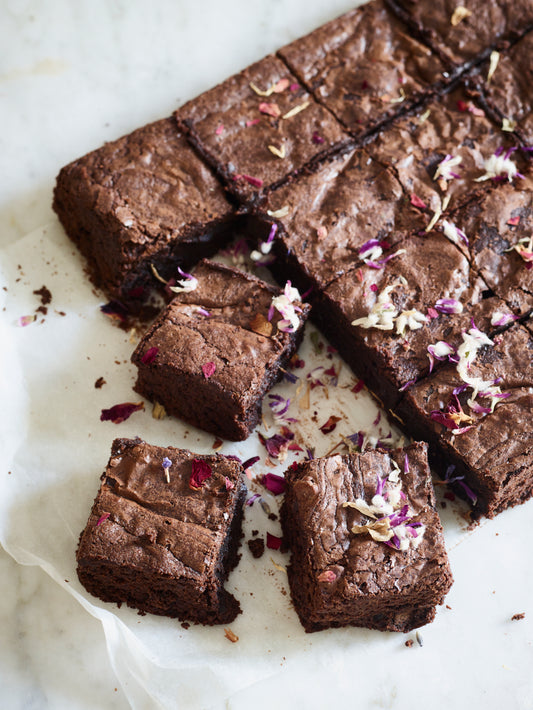 Full slab of gluten free brownies