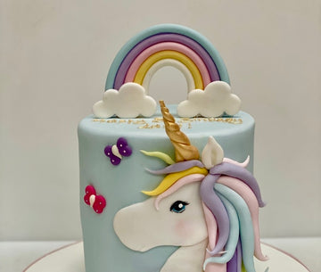 Unicorn & Rainbow Cakes