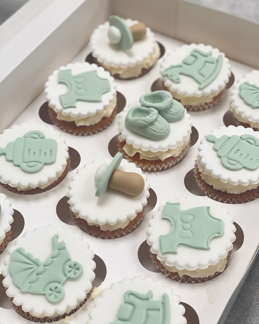 Vegan or Gluten Free Babyshower Cupcakes