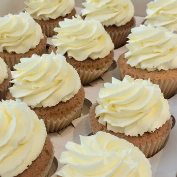 Cupcakes with a buttercream swirl available to order in london