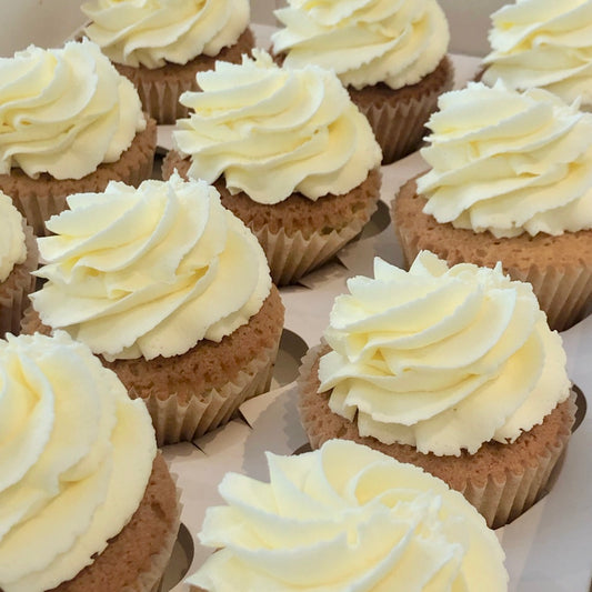 Cupcakes with a buttercream swirl available to order in london
