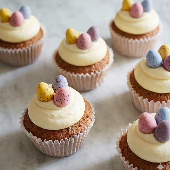 Easter Cupcakes with Cadburys mini eggs delivered to london