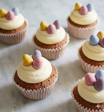 Easter Cupcakes with Cadburys mini eggs delivered to london