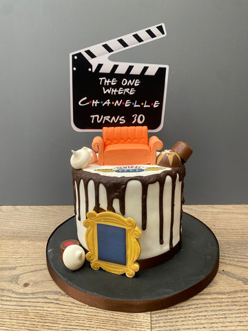 Friends Themed Birthday Cake