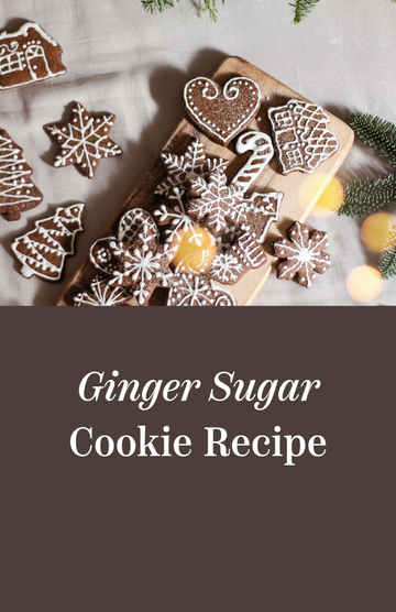 Ginger Sugar Cookie Recipe
