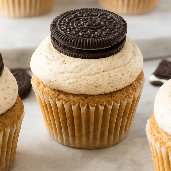 Oreo topped cupcakes to order in london