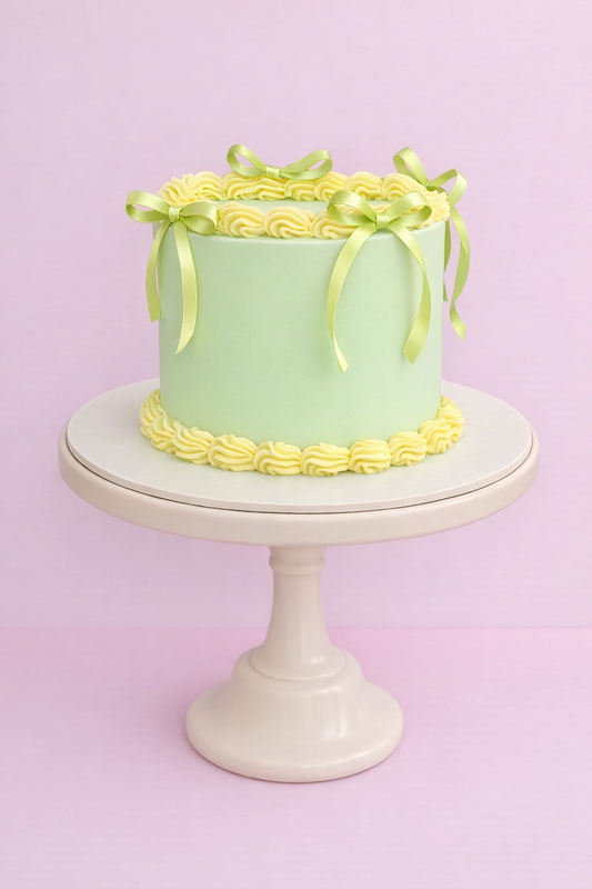 Easter Ribbon Cake